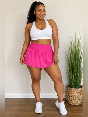 inSPARK Women’s Pink Athletic Skort Size XL BNWT